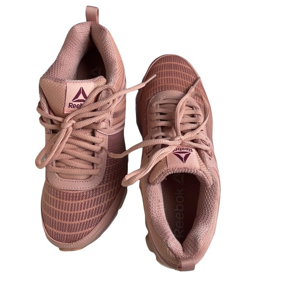 Reebok Woman’s Pink Dashride Running Shoes Size 7 - Picture 3 of 10